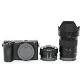索尼(Sony) ILCE-6500/a6500 (16-50mm + FE 50mm f/1.8)双镜头 半幅微单相机