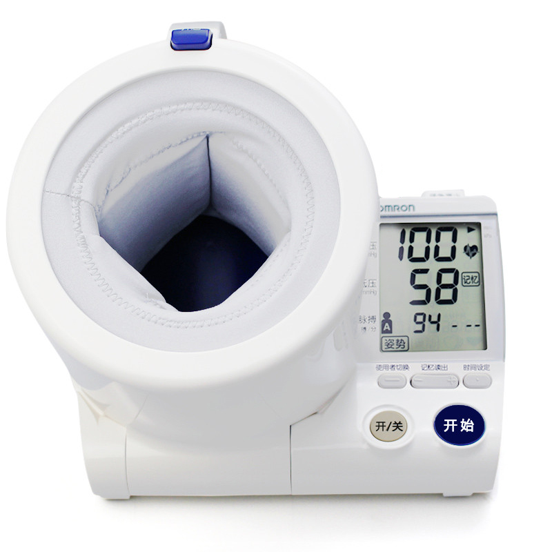 欧姆龙(omron)hem-1000 干电式 臂式 智能加压 心率检测 电子血压计